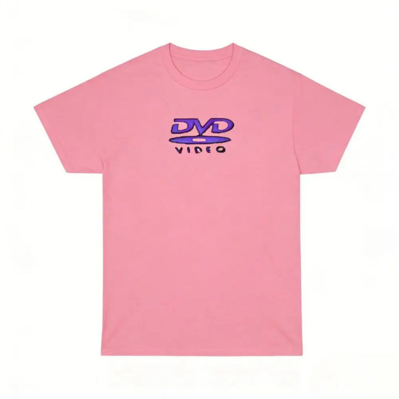 Vintage Cotton T-Shirts with Geometric Print